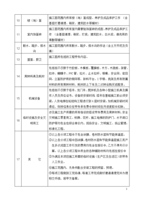 高层建筑劳务合同范本